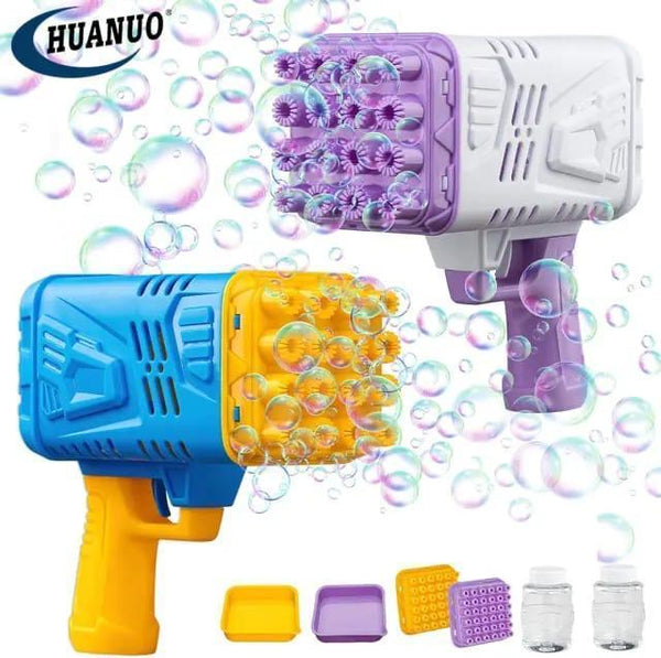 36-Hole Bubble Blaster Gun – Powerful Bubble Machine for Endless Fun