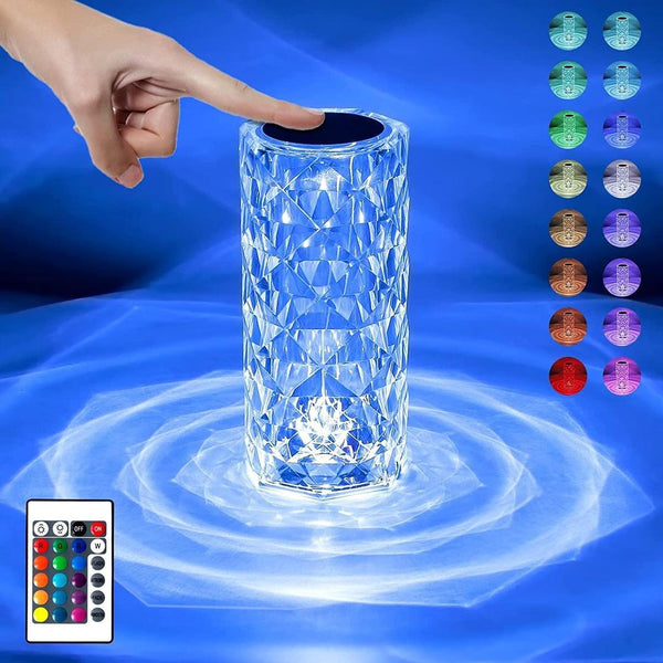 Touch Control Crystal Night Lamp – Instantly Create Cozy Vibes at Home